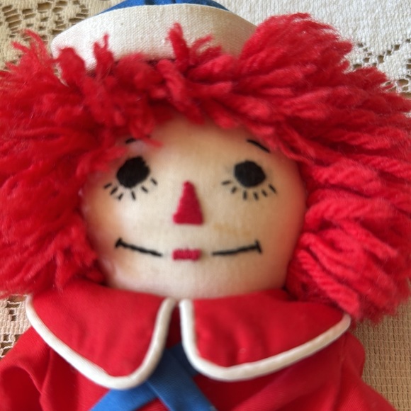 ❤️ Raggedy Andy Doll; Adorable! Perfect for Play, Room or “Under the Tree” Decor - Picture 5 of 9